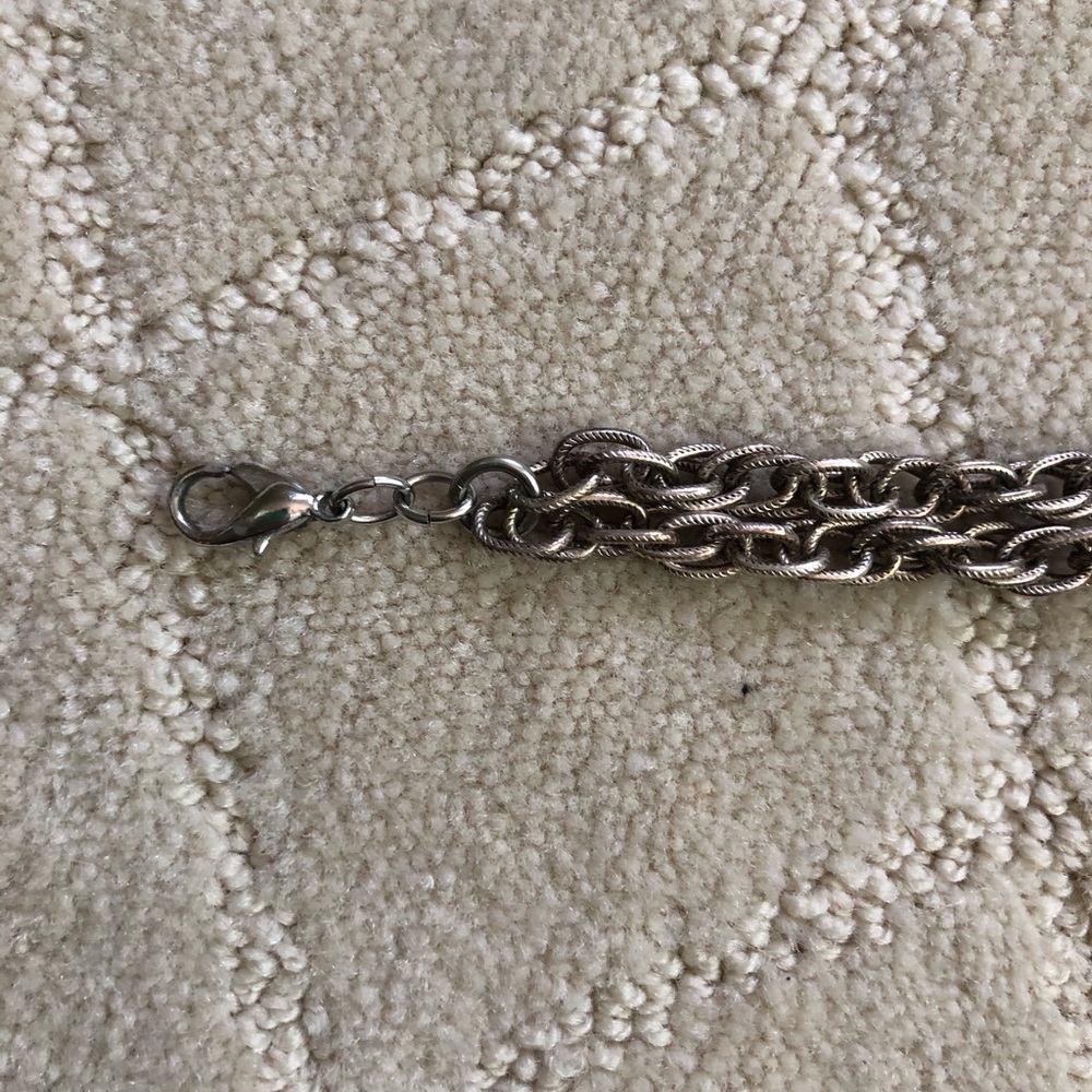 Acrylic Gemstone Statement Necklace - image 6